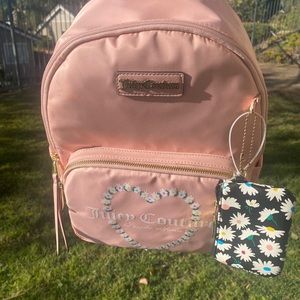 JUICY COTURE pink backpack , NWT